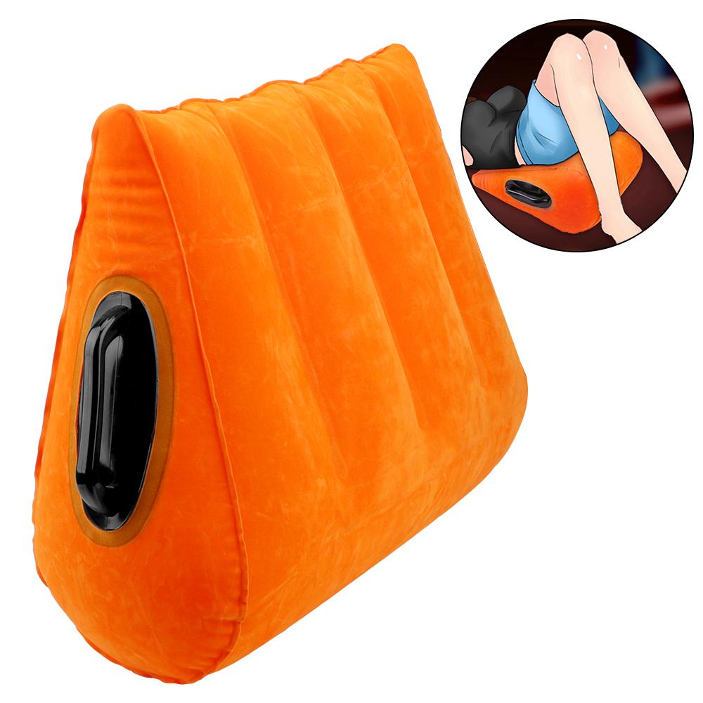 Inflatable Sex Pillow Aid Wedge Triangle Sexy Love Body Position Erotic Cushion Sofa Adults Game Sex Toys Couple Furnitures