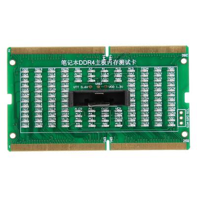 Analisador SO DIMM Testador de Diagnóstico Cartão de Teste POST para PC Laptop Desktop DDR234 Com Luz