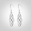 Ear Hook, Hollow Simple Twisted Geometric Earrings, Creative Long, Hot-Selling Women'S Earrings