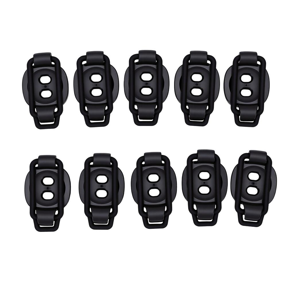 Cable Management Clips Adjustable Self Adhesive Cord Organizer with Elastic Loop for Home Office Game Rooms
