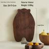 PuPan Walnut Bear-Shaped Cutting Board