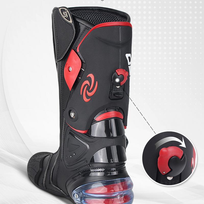 Riding Tribe Men Motorcycle Boots Moto Racing Motocross Off-road Motorbike Motorcycle Shoes Botas Moto Riding Boots