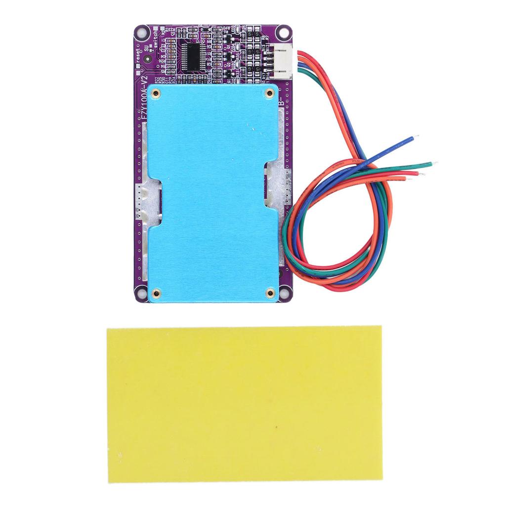 Battery Protection Board 4S 100A 12.8V Accessory for Lithium Iron Phosphate Batteries