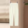 YUZHAOLIN Women's High-Waist Straight-Leg Cropped Pants