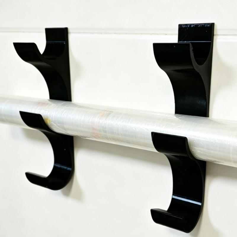 3D Printed Kitchen Storage Shelf Not Drilling Adhesive Mount for Cabinet Door Multilayer Rack Organizers
