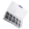 210PCS Copper Fishing Swivels Set 2# 4# 5# 6# 8# Rolling Barrel Swivel  Saltwater Fishing