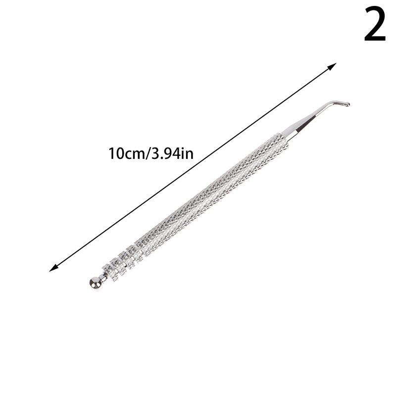 

1 шт. зонд для акупунктурных точек из нержавеющей стали, ручка для аурикулярных точек, косметическая игла для массажа рефлекторных зон уха, обнаружение медицинских игл