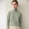 Women's Slim-Fit 100% Cashmere Turtleneck Sweater - Versatile Autumn/Winter Knitwear