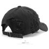 Women's Washed and Distressed Solid-color Baseball Cap, Suitable for Outdoor Activities, Providing Sun Protection and Shade
