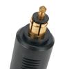 DC 12V 24V EU Plug Cigarette Lighter For BMW DIN Socket Motorcycle Charger Socket Outlet Convert To Car Adapter Power Lead Cable