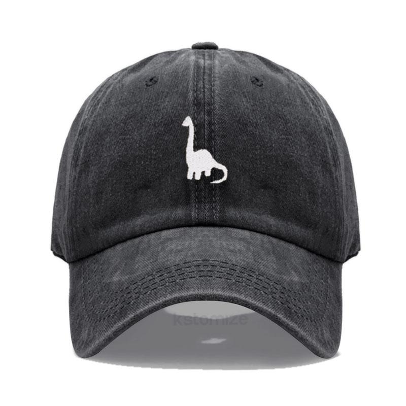 Unisex Soft Cotton Dad Hat Dinosaur Embroidery Baseball Cap For Women Men Adjustable Unisex Casual Sports Caps