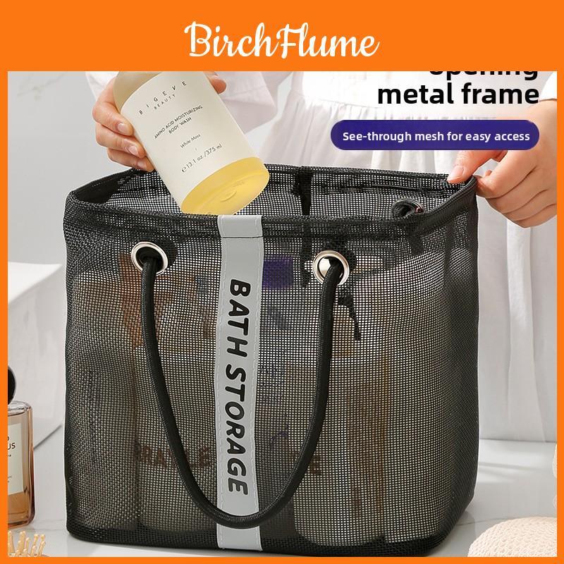 Travel Storage Organizer With Mesh Drainage For Cosmetics And Toiletries