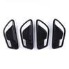 Glossy Black Interior Door Handle Bowl Trim Cover For Hyundai Santa Cruz +