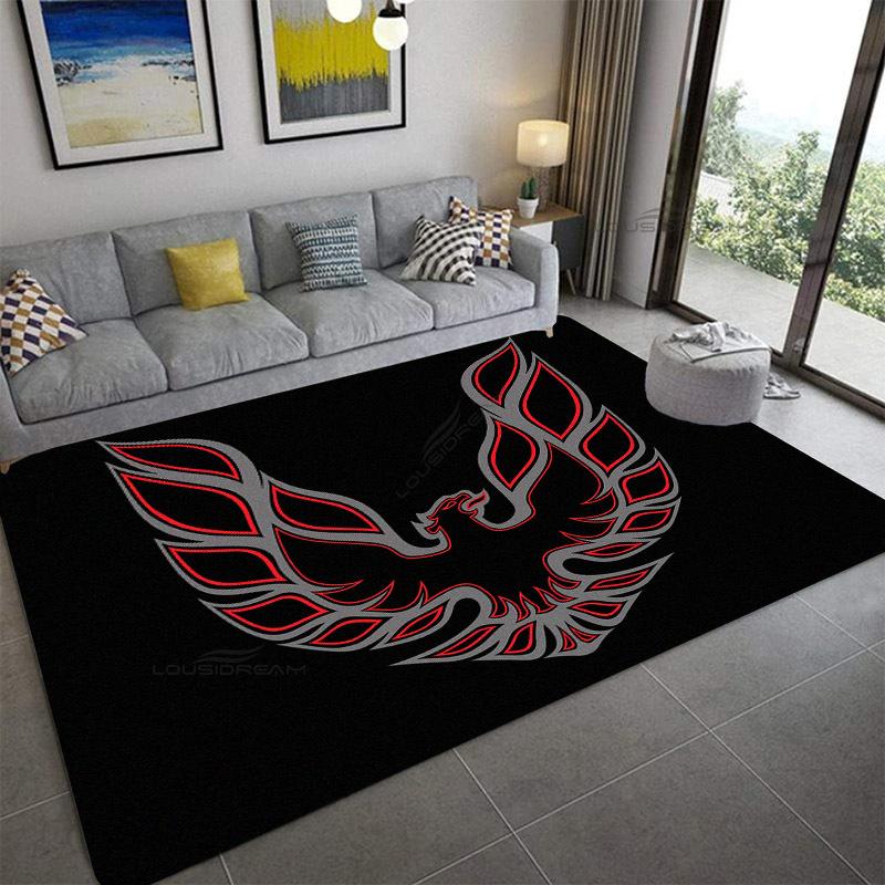 Firebird Pattern Carpet Trans Am Home Decoration Bedrooms Floor Pad Can Customize Rug Living Room Cushion Door Pad