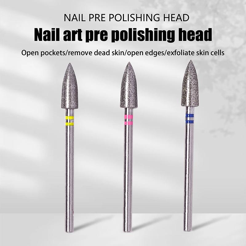 1Pcs Cone Nail Drill Bits Machine Pedicure Foot Cuticle Clean Tools Nail File Grinding Head Gel Polish Removal Nail Art Tools