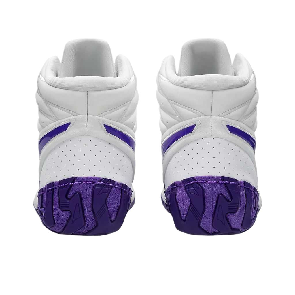 Men's Sneakers ASICS AGGRESSOR 6 Training Shoes Men's Mid-top White/Bright Amethyst