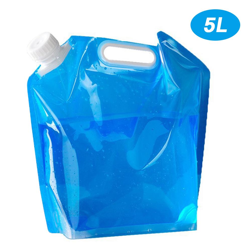 5L / 10L Collapsible Water Container Water Storage Jug Bag for Outdoor Camping Hiking Emergency