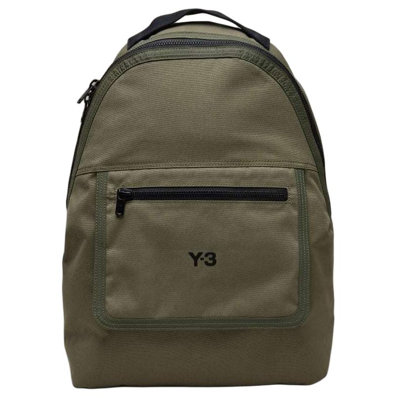 Y-3 Classic Versatile Casual Polyester Backpack Unisex backpack Olive IY4064 Olive