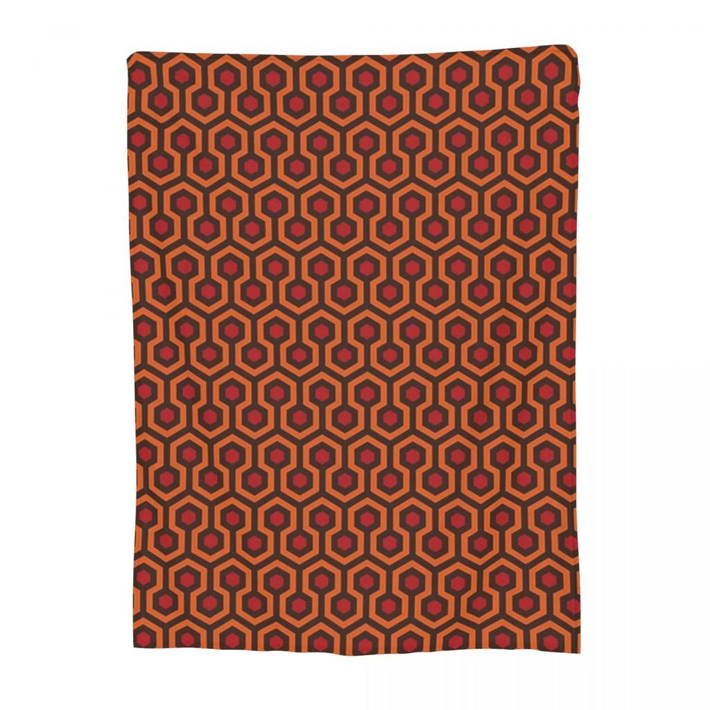 The Overlook Hotel Carpet Blanket Fleece Super Soft Sofa Throw Blankets For Couch Bedding Office Throws Bedspread Quilt