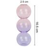 Home Decoration Glass Vase Room Decoration Flower Pot Modern Color Crystal Transparent Hydroponic Plant Flower Arrangement Art