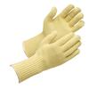 Work 7 with Wrist One Size Fits 1 Pair [Midori Anzen] Cut-resistant Gloves, Gauge, Thick, Long-sleeved, Protection, Kevlar(R), MK110, Yellow, All,