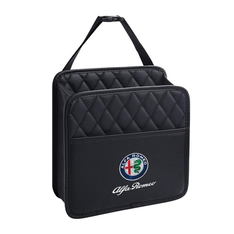

Car Seats Storage Bag Rear Organizer For Alfa Romeo STELVIO Giulia 159 Giulietta 147 Mito 156 MTO Sportiva Car Accessories