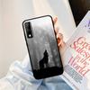 Yinuoda Cover per Telefono con Stampa Lupo Nero Cool per Huawei Y9 Y8 Y6 Prime Y7 Pro Y8s Y5 Mate 20 Pro 10 lite