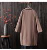 Women's Retro Mid-Length Cotton Jacket - Thick, Warm, Loose-Fit Winter Coat for 2026