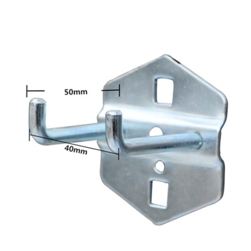 NHZHIW 50mm Double Straight Hooks (5-Pack)