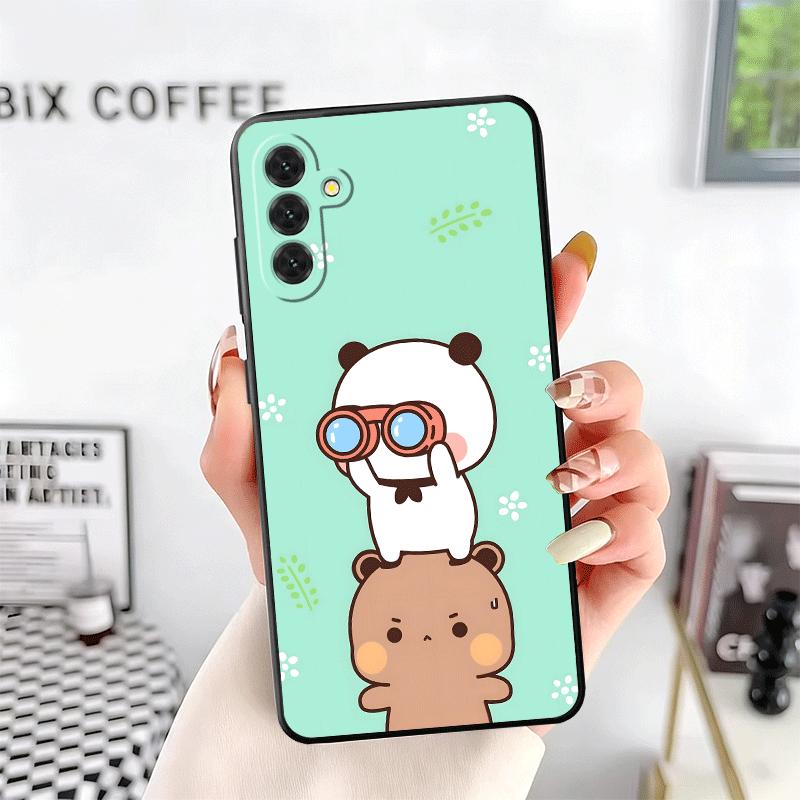 Bubu Dudu Cartoon Cute Soft Phone Case for Samsung A17 A37 A57 A16 A26 A36 A56 A15 A25 A35 A55 A14 A24 A34 A54 A13 A23 A33 A53 A