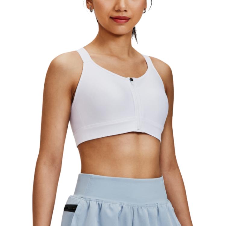 Under Armour Solid High-Intensity Sports Tank Top Women Tops White 1374122-100