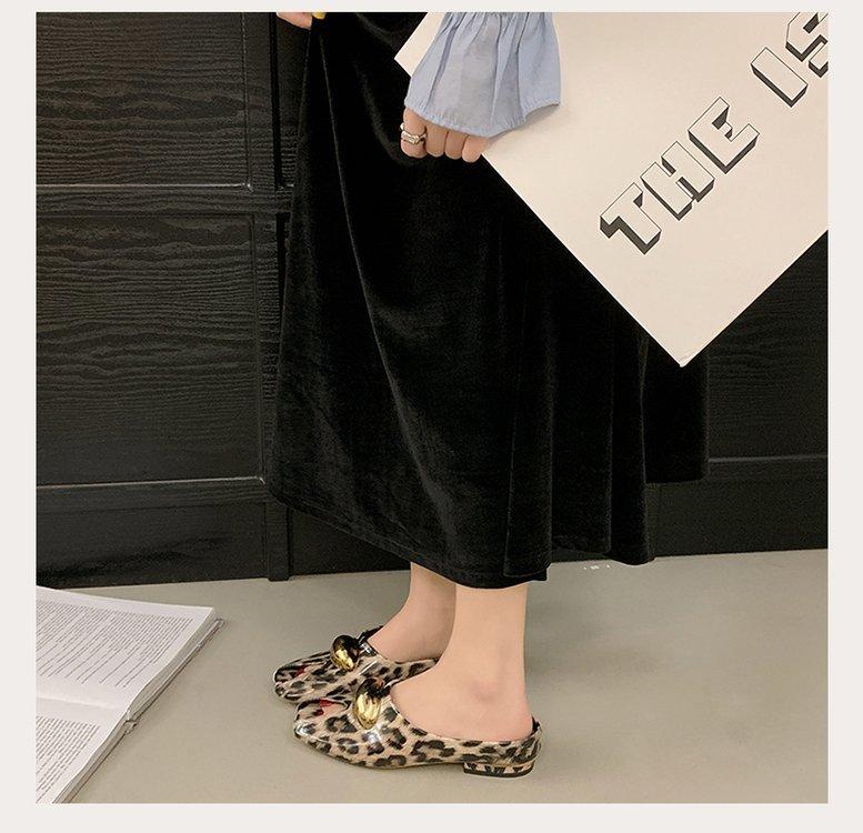 Fashion Women Flats Mules Slippers Hollow Sandals Woman Shoes Summer 2025 Sexy New Slingback Leather Shoes Luxury Brand Mujer Flip Flops