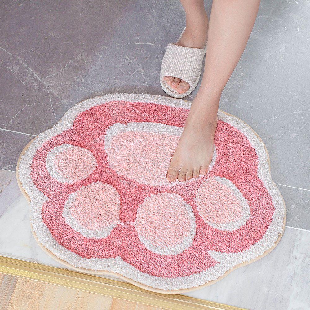 Bathroom Non-slip Mat Door Mat Bedroom Door Meow Claw Door Mat Household Carpet Absorbent Mat Bathroom Floor Mat