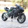 1:12 Toy Model H2R S1000Rr Miniature Motorcycles Alloy Diecast Shock Absorption Rubber Tires Christmas Motorbike Gifts For Kids