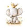 Boho Style Cartoon Animal Illustrations Posters Prints Canvas Painting Wall Art Picture Living Room Home Baby Room Nursery Decor