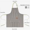 Unisex Adjustable Neck-Hanging Apron with Custom Logo for Coffee Shop and Catering