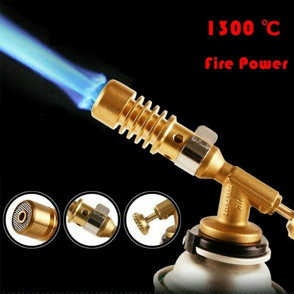 Flame Gas Torch Gun Blowtorch Lighter Butane Burner Heating Welding For BBQ Flame Gas Torch Gun Blowtorch Lighter Butane Burner Heating Welding For BBQ