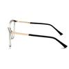 Blu-ray Blocking Cat Eye Multifocal Progressive Eyeglasses Photochromic Oval Optical Prescription Spectacle for Women Men
