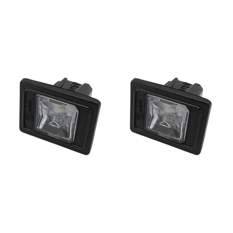 

For SLK AMG GL A-CLASS GLA A0009062903 A1729061100 Compatible Rear License Plate Light 2Pcs A0009063208 Lamp