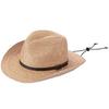 Made In Japan Straw Cowboy Hat Hat Straw Strap Chin Strap Western Fedora Golf Fishing Outdoor UV Protection Sun Protection Kasukabe Gift Birthday Men