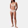 Calvin Klein Comfortable Soft Solid Color Lace Low Rise Triangle Underwear Women underwear QF8446AD-YAE