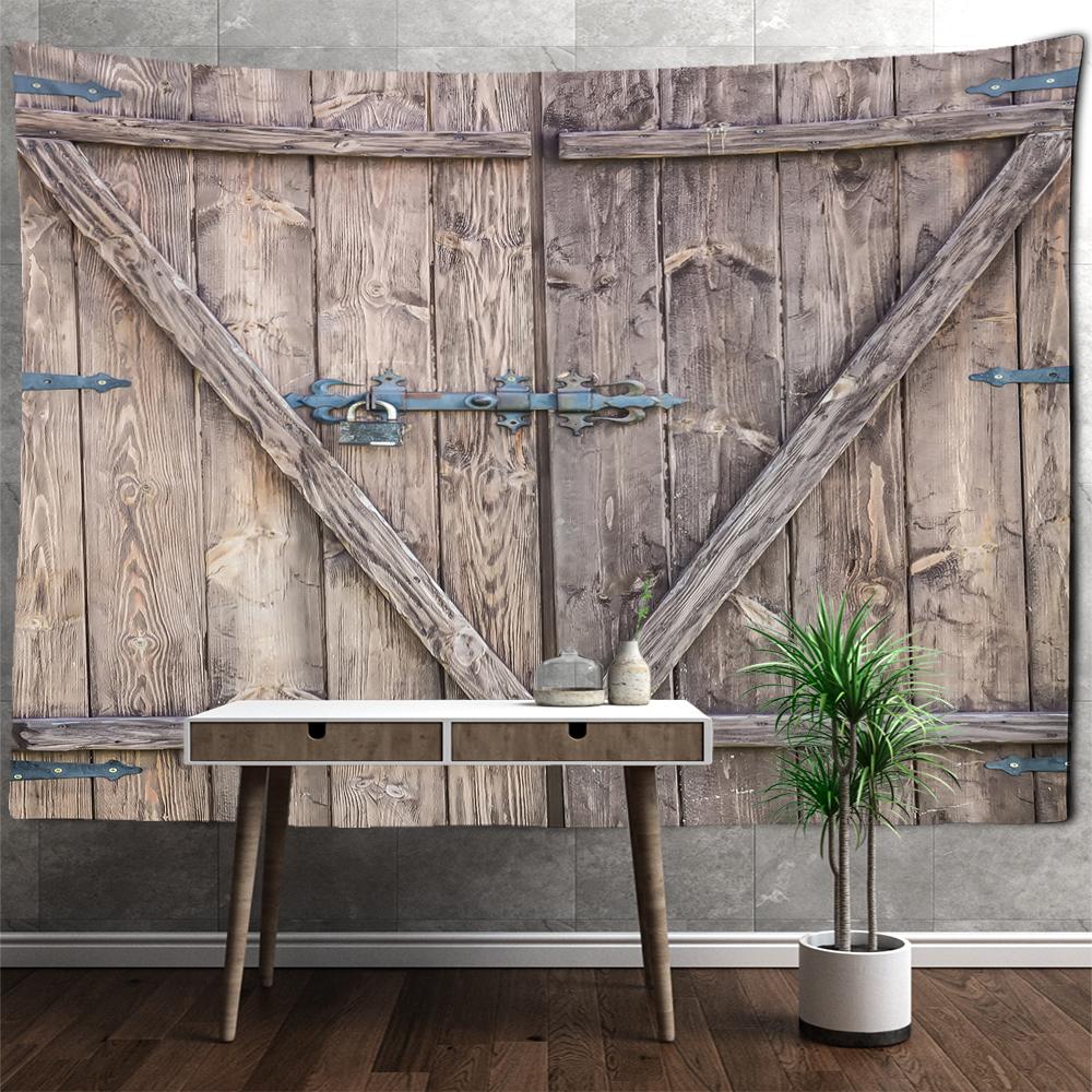 3D Printing Colorful Stone Wood Tapestry Wall Hanging Tapiz Hippie Psychedelic Background Wall Decor Cloth
