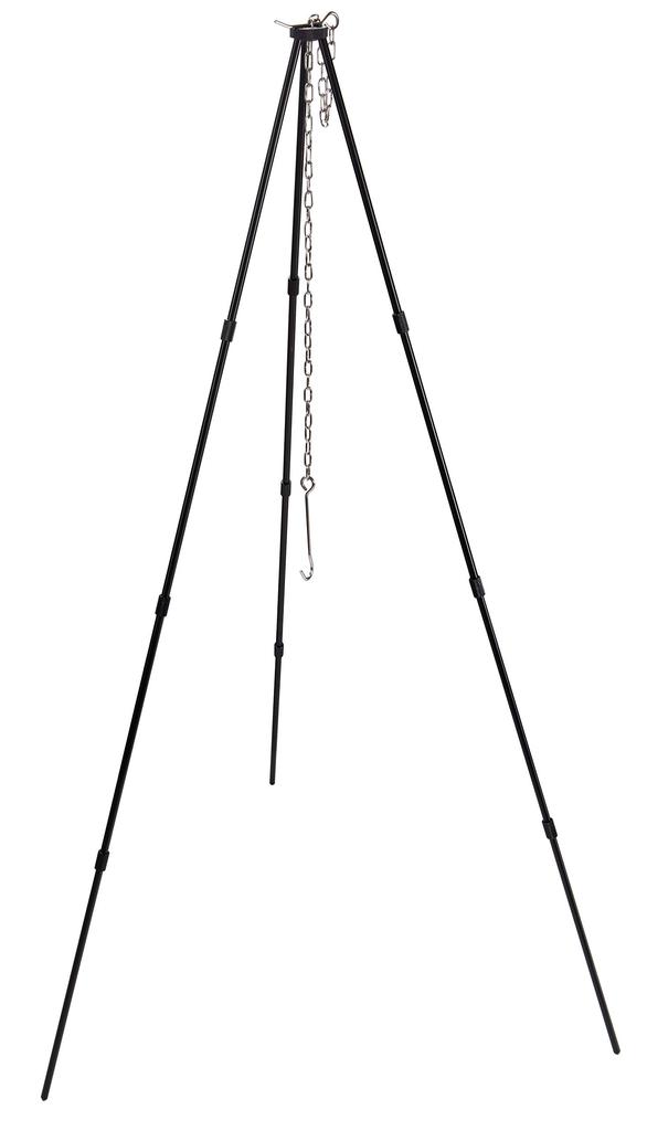 CAMPING MOON Tripod L (15KG weight capacity, 4-section folding tripod, MS-105-BK)