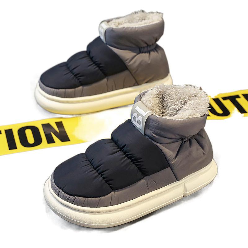 Snow boots winter new velvet thickened cotton boots bread warm cotton shoes