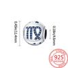 Copper 12 Constellations Collection Luminous Charm Bead Charms Star Shape Bead Compatible With Authentic Bracelets Do It Yourself Fine Jewellery Festi