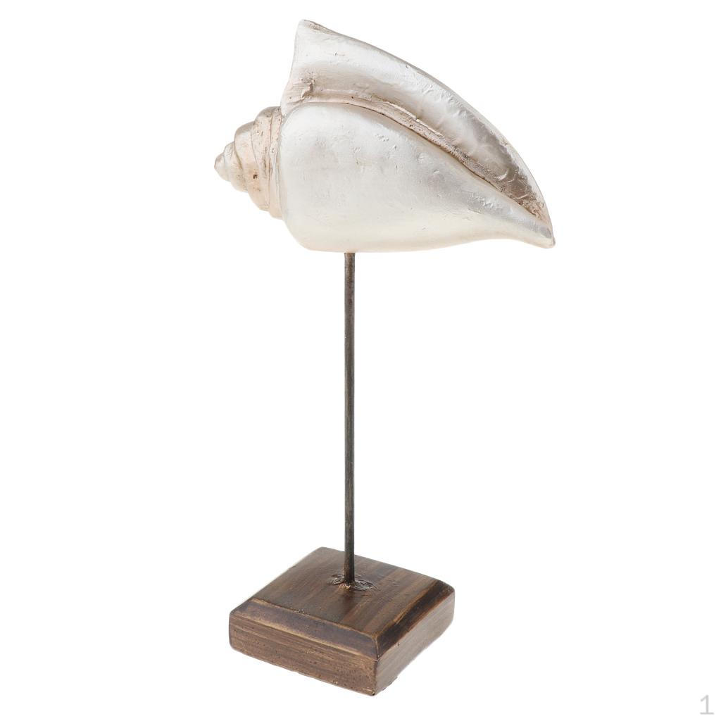 

1x Durable Resin Crafts Shell Figurine, Desktop Decoration, collective Gift A
