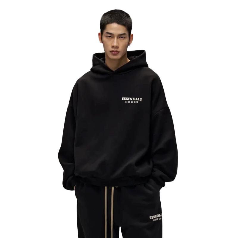 ESSENTIALS Heavyweight Fleece Hoodie - Trendy Cross-Border Hooded Sweatshirt