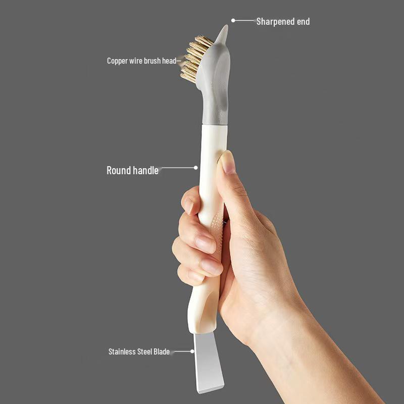 

3-in-1 Cleaning Brush & Scraper for Stains and Gaps