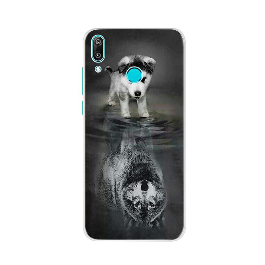 For Huawei Y7 2019 Case Silicone Cartoon TPU Cover Phone Case For Huawei Y7 2019 DUB-LX1 DUB LX1 LX2 LX3 Y 7 Prime Pro 2019 Case