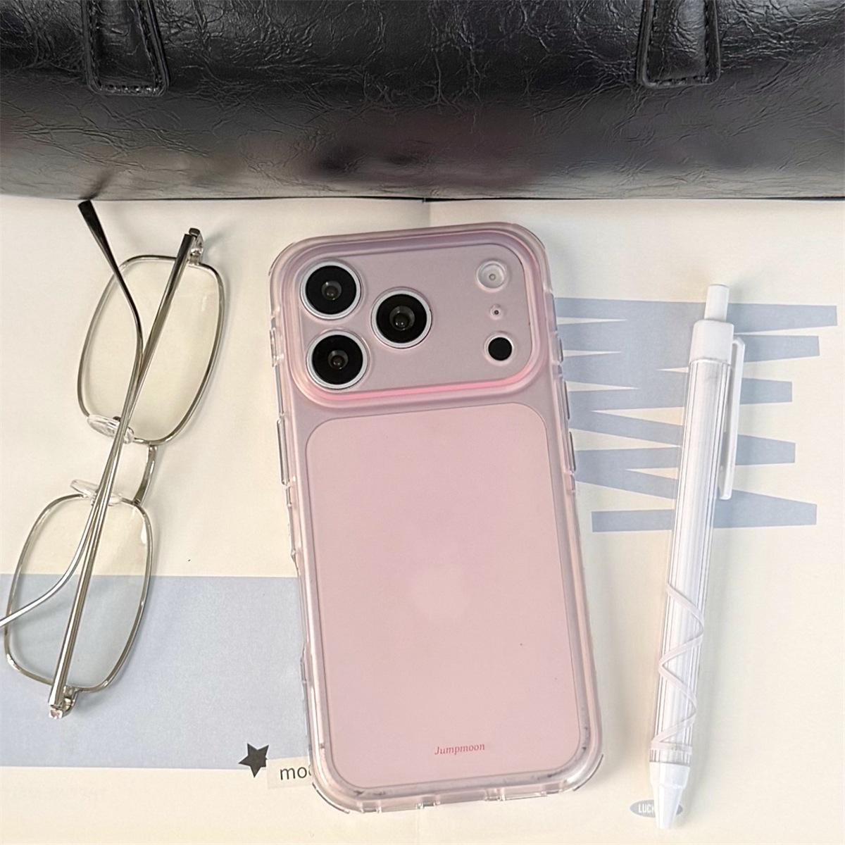 

Double-Layer Frosted Solid Color Anti-Drop Case for iPhone 15/16/17 PROMAX iPhone 15